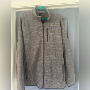 Patagonia gray full zip